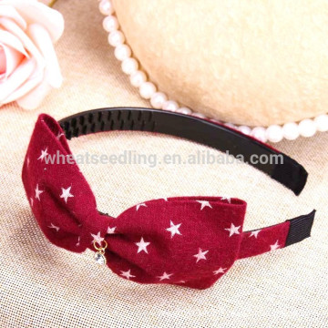 2015 new products fashion girls hair bands/hair accessories/hair bow